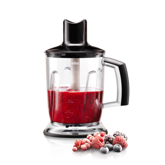 Aprító függőleges turmixgéphez, 1.25L, Fekete - Braun