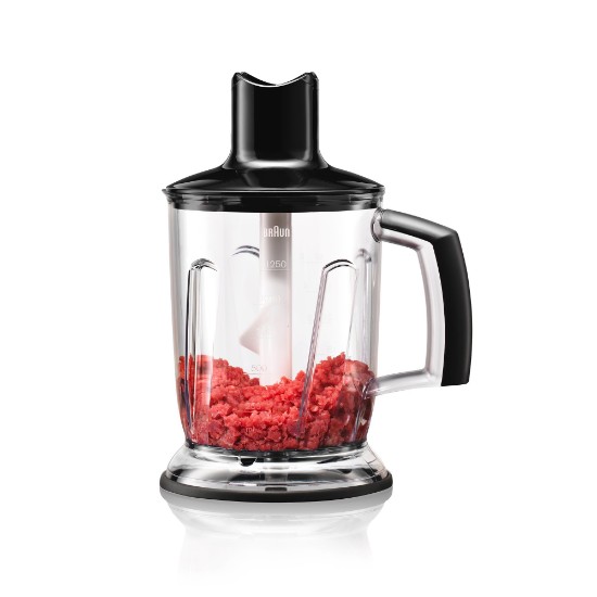 Aprító függőleges turmixgéphez, 1.25L, Fekete - Braun