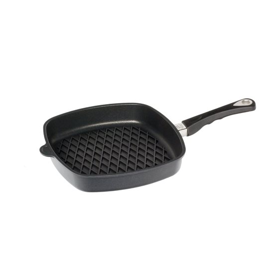 AMT Gastroguss Grill serpenyő 28 x 28 x 5 cm, indukciós