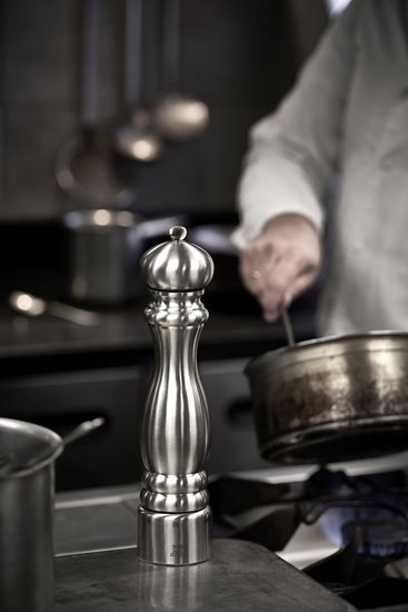 Peugeot "Paris Chef" borsőrlő  22 cm, rozsdamentes acél