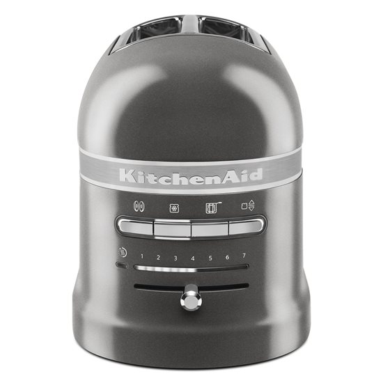 KitchenAid - 1250 W-os Artisan - Medallion Silver - 2 nyílásos kenyérpirító