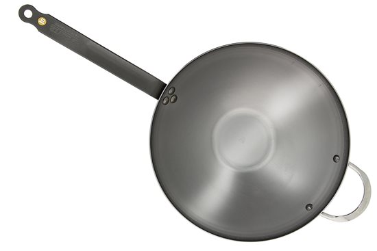 de Buyer - "Mineral B" ~ 40 cm-es wok ~ acél serpenyő