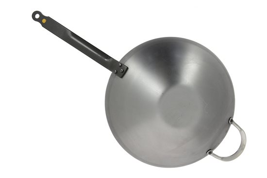 de Buyer - "Mineral B" ~ 40 cm-es wok ~ acél serpenyő