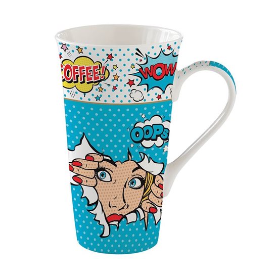 "Pop Art" porcelán csésze, 600 ml - Nuova R2S