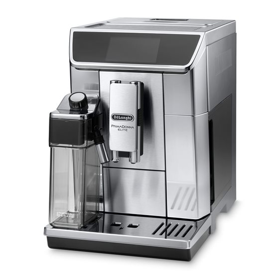 De'Longhi - 1450W -os ~ ezüst színű  "PrimaDonna Elite" ~ automata eszpresszógép