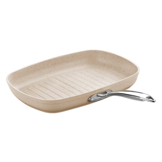 Grill serpenyő, alumínium, 35x25 cm, "Granita Alu" - Korkmaz