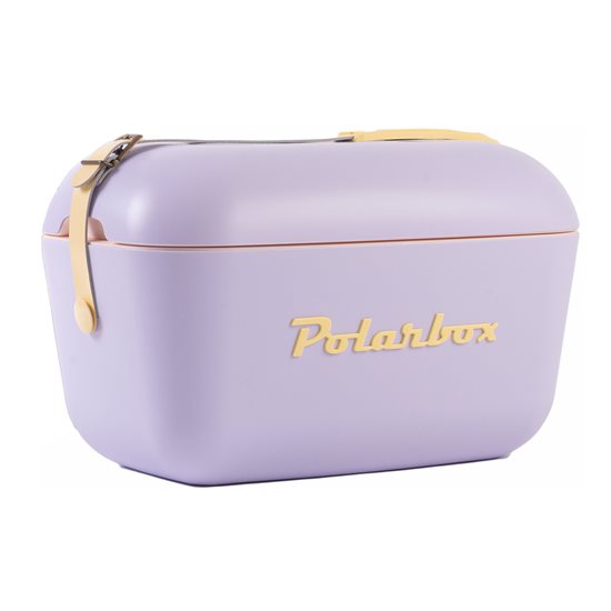  Hűtőláda, 20L,  "Pop", Lilac - Yellow - Polarbox