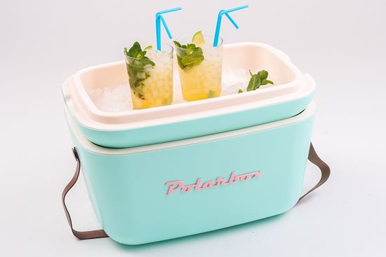 Hűtőláda, 20L, "Classic", Cyan - Baby Rose - Polarbox