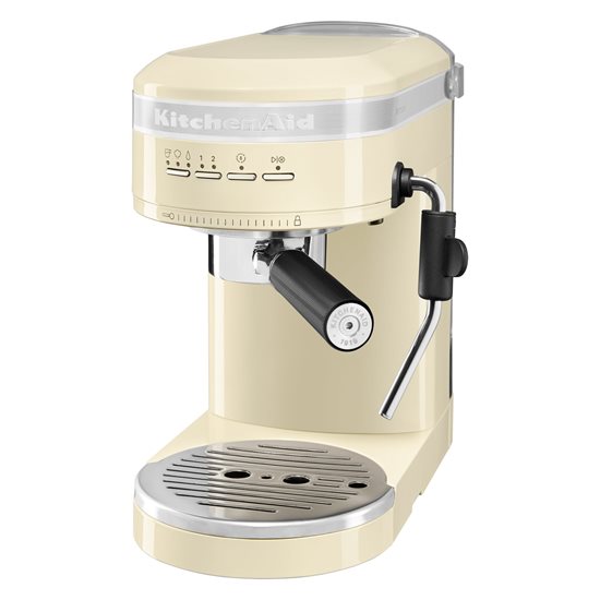 "Artisan" elektromos eszpresszógép, 1470W, "Almond Cream" szín - KitchenAid márka