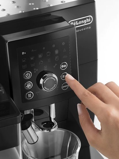 Automata eszpresszógép, 1450W, "Magnifica", fekete - DeLonghi