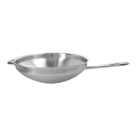 Wok serpenyő, rozsdamentes acél, 7 rétegű, 32 cm/3,5L, "Apollo" - Demeyere