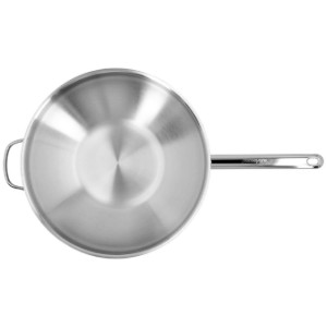Wok serpenyő, rozsdamentes acél, 7 rétegű, 32 cm/3,5L, "Apollo" - Demeyere