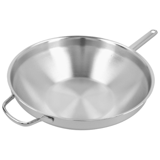 Wok serpenyő, rozsdamentes acél, 7 rétegű, 32 cm/3,5L, "Apollo" - Demeyere