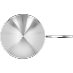 Wok serpenyő, rozsdamentes acél, 7 rétegű, 36cm/6L, "Apollo" - Demeyere