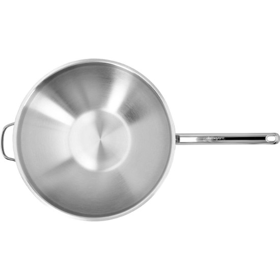 Wok serpenyő, rozsdamentes acél, 7-Ply, 36cm/6L - Demeyere