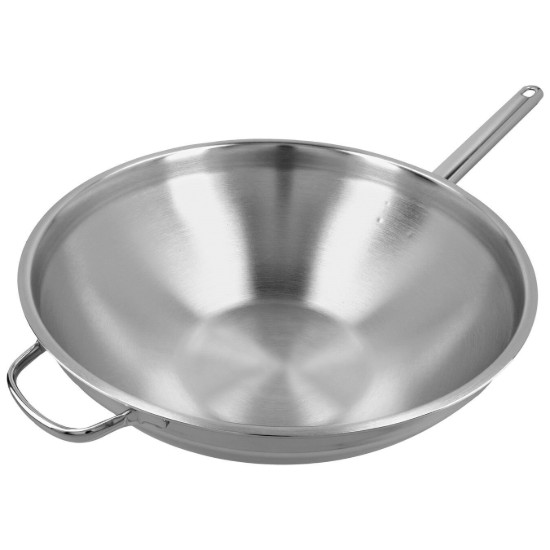 Wok serpenyő, rozsdamentes acél, 7-Ply, 36cm/6L - Demeyere