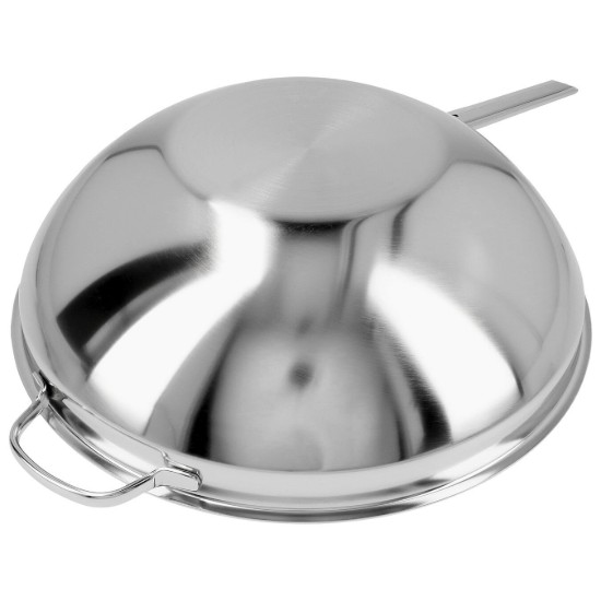 Wok serpenyő, rozsdamentes acél, 7-Ply, 36cm/6L - Demeyere
