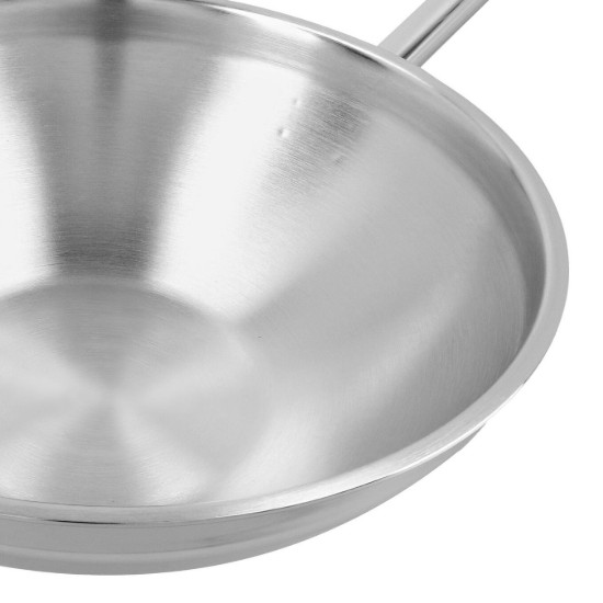 Wok serpenyő, rozsdamentes acél, 7-Ply, 36cm/6L - Demeyere