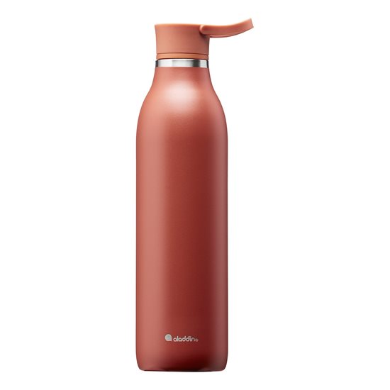 Rozsdamentes acél üveg, 600 ml, "Cityloop Thermavac", "Terracotta" - Aladdin