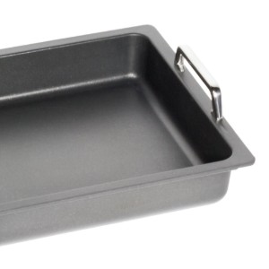 AMT Gastroguss tepsi, alumínium, 37 x 33 cm, GN 2/3