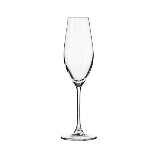 6 db-os pezsgőspohár készlet, kristályüveg, 210ml, "Splendour" - Krosno