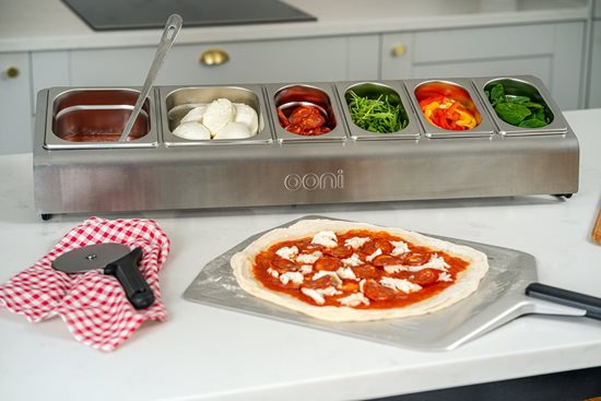 Szervező pizza feltétekhez, 77,6 × 24 × 16 cm - Ooni