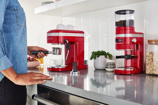 "Artisan" elektromos kávédaráló, Empire Red - KitchenAid