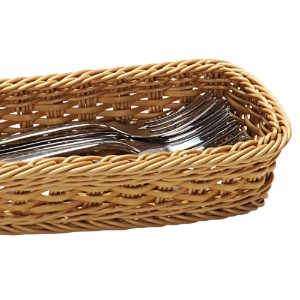 Evőeszköz kosár, 28 x 11,5 cm, műanyag - Kesper