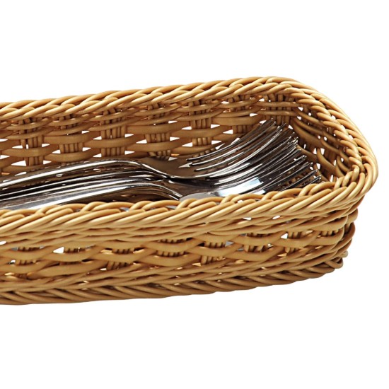 Evőeszköz kosár, 28 x 11,5 cm, műanyag - Kesper