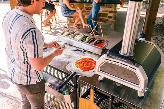 Hibrid sütő pizzához, "Karu 16" - Ooni