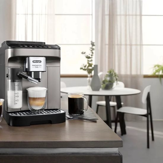 Automata eszpresszógép, 1450 W, ezüst, "Magnifica Evo" - DeLonghi