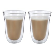 2 db Latte pohár, duplafalú, 300 ml - La Cafetiere