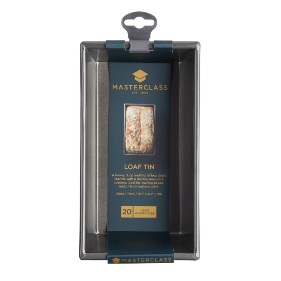 Kitchen Craft kenyérsütő tepsi 21 x 11 cm, acél, "MasterClass"