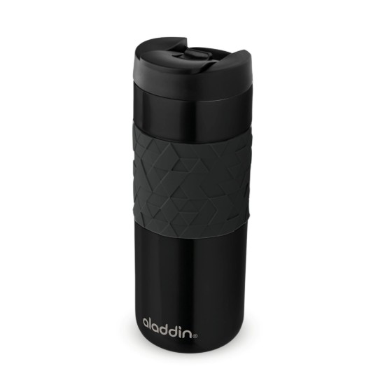 Fekete - Aladdin Termosz pohár 470 ml, Easy-Grip Leak-Lock