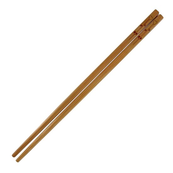 Kínai pálcika készlet, 10 pár, bambusz - Yesjoy