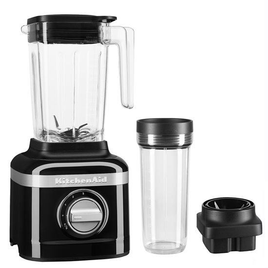 Turmixgép Artisan K150 és tartály pengékkel, 1,4 l, 650 W, "Onyx Black" szín - KitchenAid márka