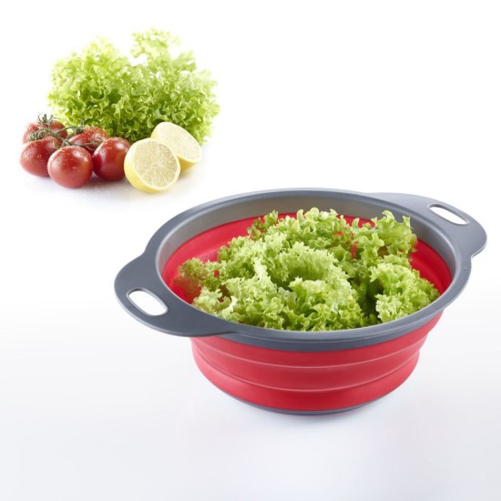 Összecsukható szűrő, műanyag, 18,5 cm, "Mini", Piros - Westmark márka