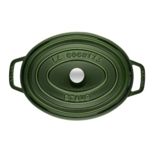 Staub ~ 31 cm / 5,5 literes, Basil ovális Cocotte edény