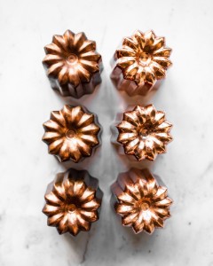 de Buyer - Canneles sütőforma, réz, 5,5 cm
