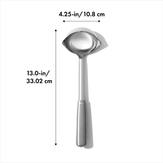 Merőkanál, 33 cm, rozsdamentes acél - OXO