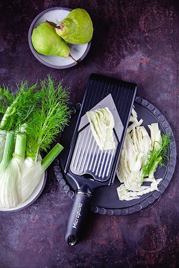 Szeletelő V pengével és "Julienne" reszelővel, 36 cm - Microplane