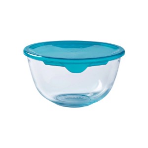Üvegtál fedővel, hőálló üvegből, 21 cm / 2 L - PYREX