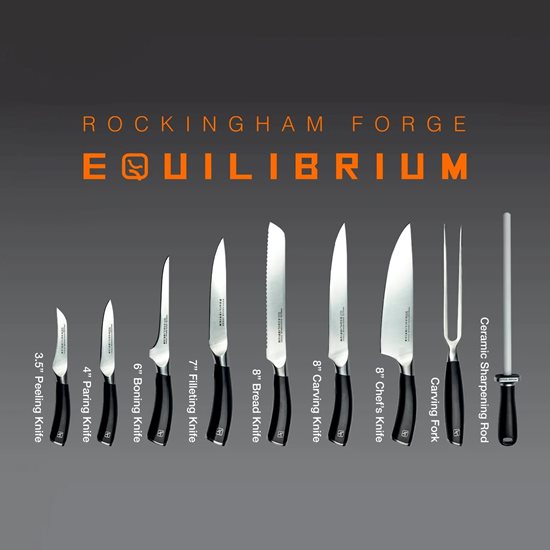 Kés készlet, 10 darab, "Rockingham Forge Equilibrium" - Grunwerg