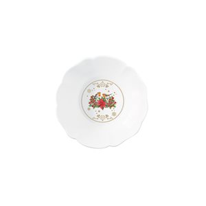 Porcelán tál, 20 cm, "CHRISTMAS MELODY"  - Nuova R2S