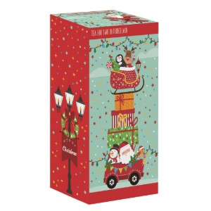 Teás adagolókészlet, porcelán, "SANTA'S FRIENDS" - Easy Life márka
