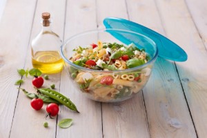 Tál fedővel, hőálló üvegből, 16 cm / 1L – PYREX