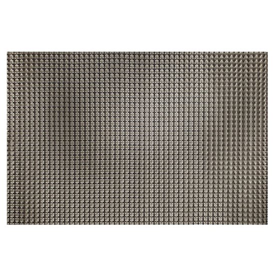 Készlet 4 asztali szőnyeg, 45 × 30 cm, sötétbarna