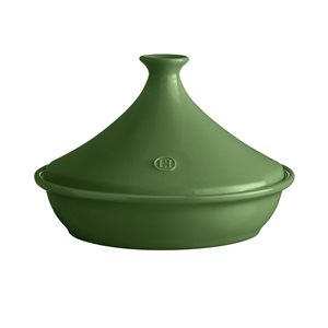Emile Henry - Tajine - 32,5 cm/ 3L, Borókazöld (Juniper Green)