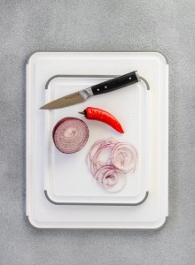 2 db vágódeszka készlet, polipropilén - KitchenAid márka
