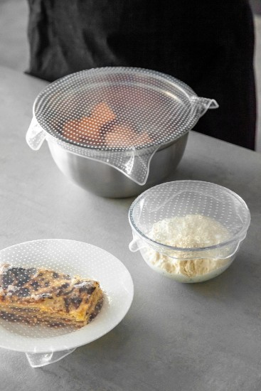 Szett élelmiszerek tárolására, szilícium, "MasterClass" - Kitchen Craft